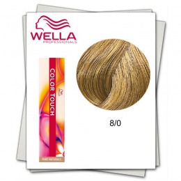 Vopsea fara Amoniac – Wella Professionals Color Touch nuanta 8/0 blond deschis la cel mai bun pret