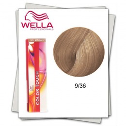 Vopsea fara Amoniac – Wella Professionals Color Touch nuanta 9/36 blond luminos auriu mahon la cel mai bun pret