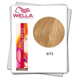 Vopsea fara Amoniac – Wella Professionals Color Touch nuanta 9/73 blond luminos maro auriu la cel mai bun pret