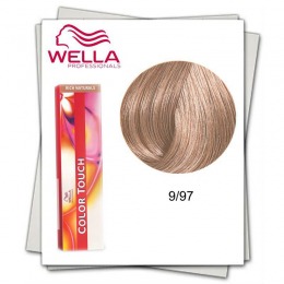 Vopsea fara Amoniac – Wella Professionals Color Touch nuanta 9/97 blond luminos perlat castaniu la cel mai bun pret