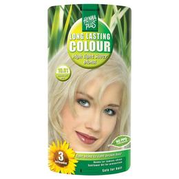 Vopsea par, Long Lasting Colour, 10.01 High Light Silver Blond, Hennaplus la cel mai bun pret