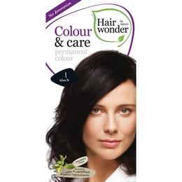 Vopsea par naturala, Colour & Care, 1 Black, Hairwonder la cel mai bun pret