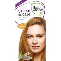 Vopsea par naturala, Colour & Care, 7.3 Medium Golden Blond, Hairwonder la cel mai bun pret